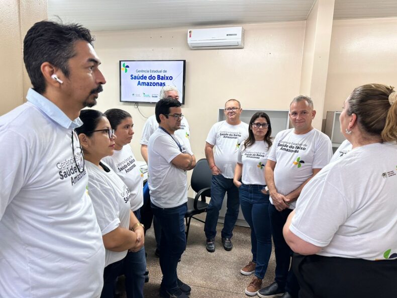 SES-AM cumpre agenda na Gerência Estadual de Saúde do Baixo Amazonas, em Parintins
