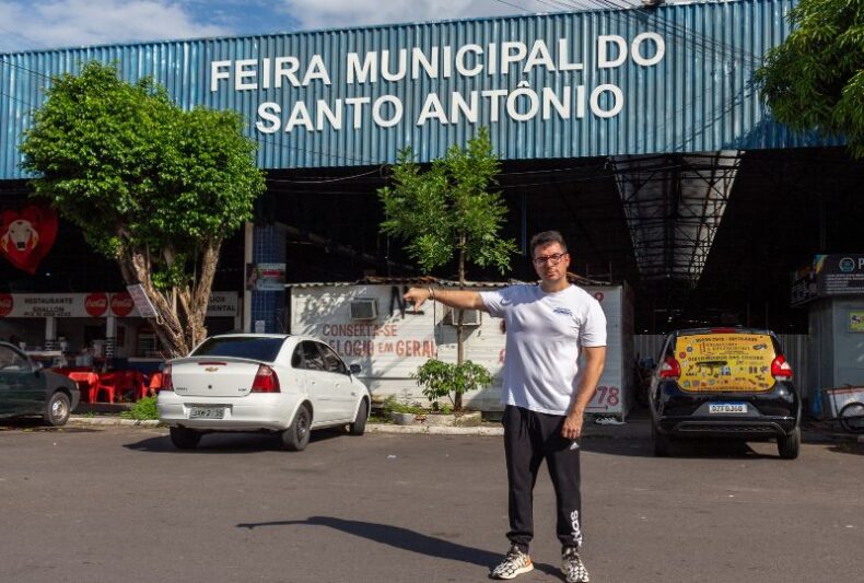 Vereador Rodrigo Guedes denuncia atraso para reforma da Feira do Santo Antônio, na zona oeste