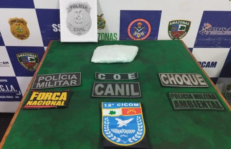 Base Arpão 1: Polícia Militar do AM encontra haxixe escondido em caixa térmica