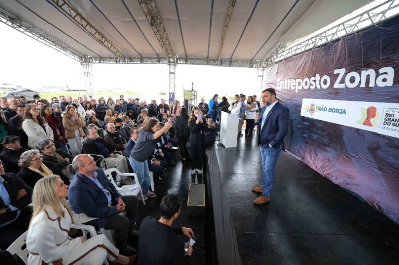 Governador do AM dá início à instalação de entreposto da ZFM em São Borja (RS), para fomentar negócios com países do Mercosul