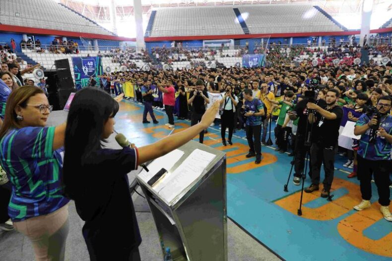Mais de 5 mil alunos participam da abertura da 45ª edição dos Jogos Escolares do Amazonas