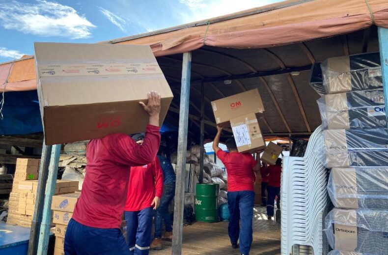 AMAZONAS: Mais de 15 toneladas de medicamentos e insumos são enviados a municípios da Calha do Juruá