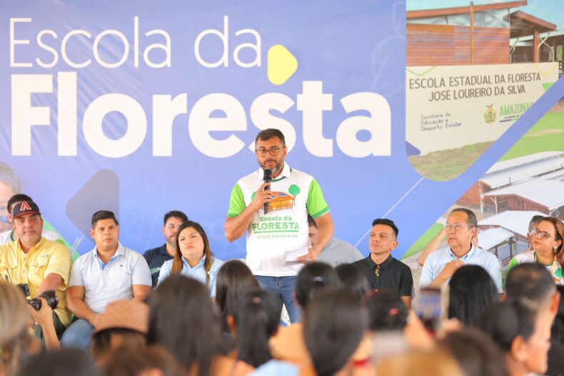 Governador destaca a importância do incentivo ao polo moveleiro com a construção da primeira Escola da Floresta no Amazonas