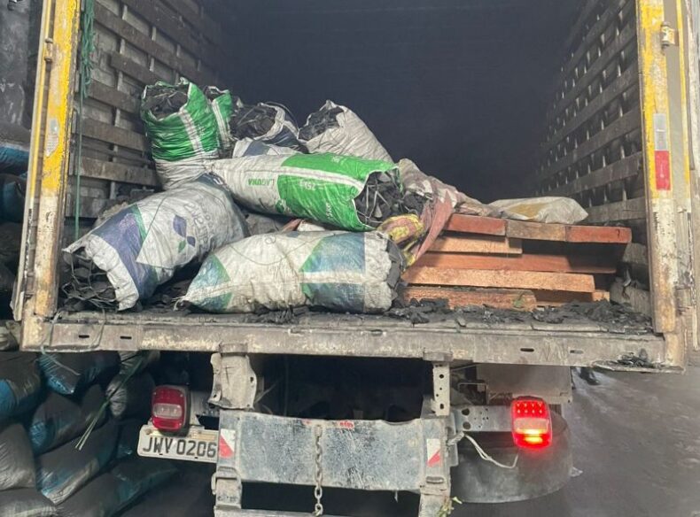 PMAM_CARVÃO_VEGETAL_APREENDIDO_FOTO_DIVULGAÇÃO_PMAM-070