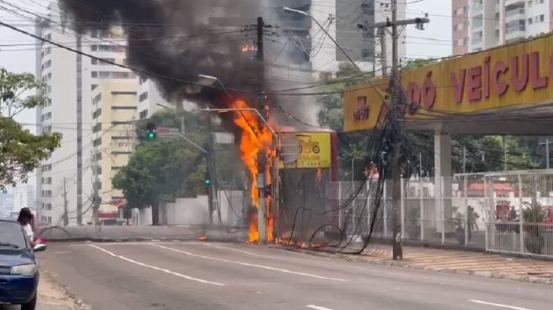 Recife, Salvador e todo Adrianópolis param após incêndio em transformador