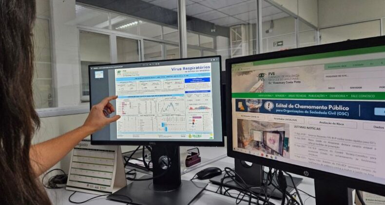 Saúde divulga informe epidemiológico de SRAG por Vírus Respiratórios no Amazonas
