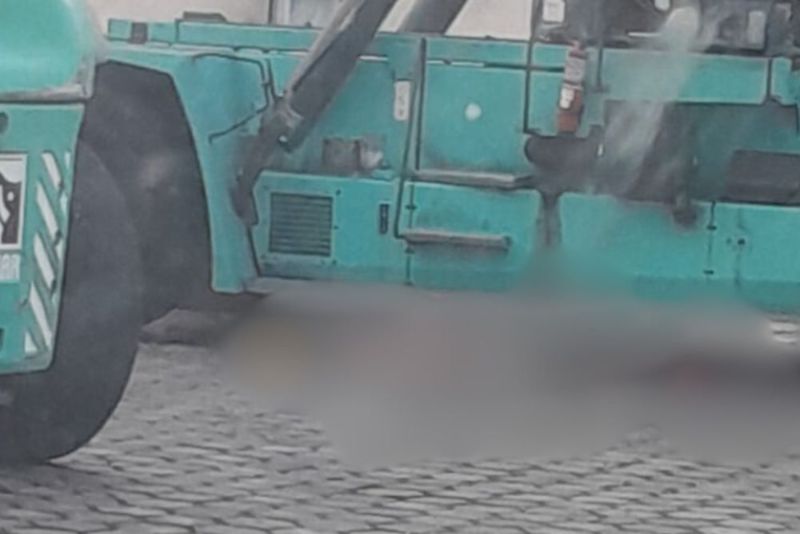 CIDADE: Funcionário morre ao ser esmagado por empilhadeira no bairro Colônia Oliveira Machado