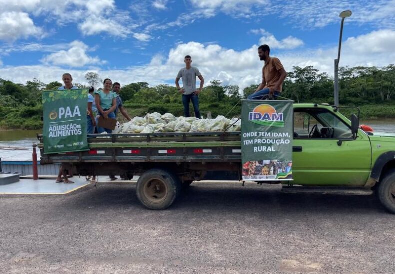 Governo do AM adquire alimentos de agricultores familiares de 56 municípios em situação de emergência