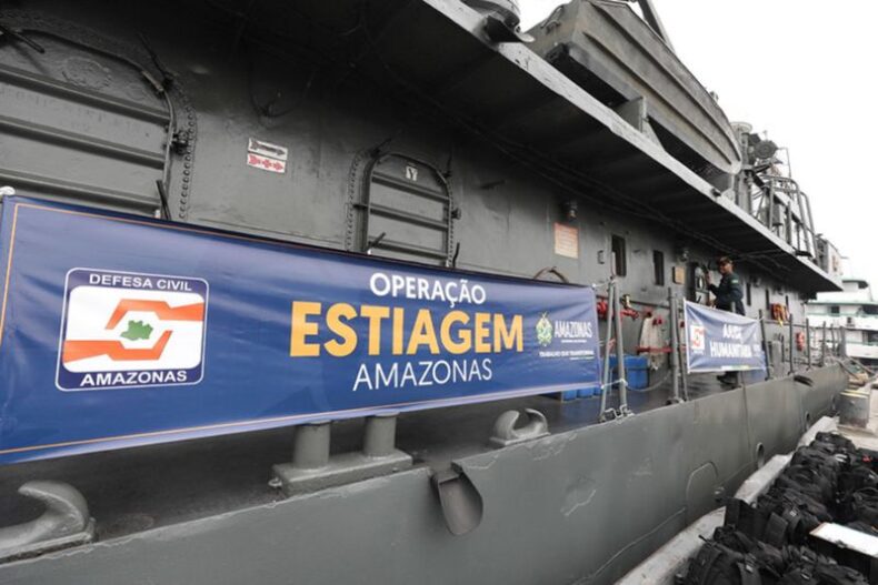 Confira informações atualizadas sobre a seca no Amazonas no BOLETIM ESTIAGEMstiagem