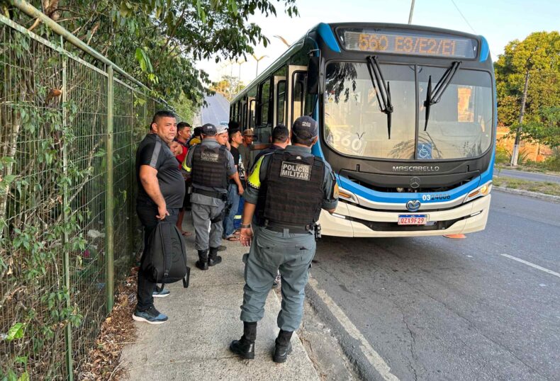 Polícia Militar do AM reforça policiamento com OPERAÇÃO CATRACA na zona norte