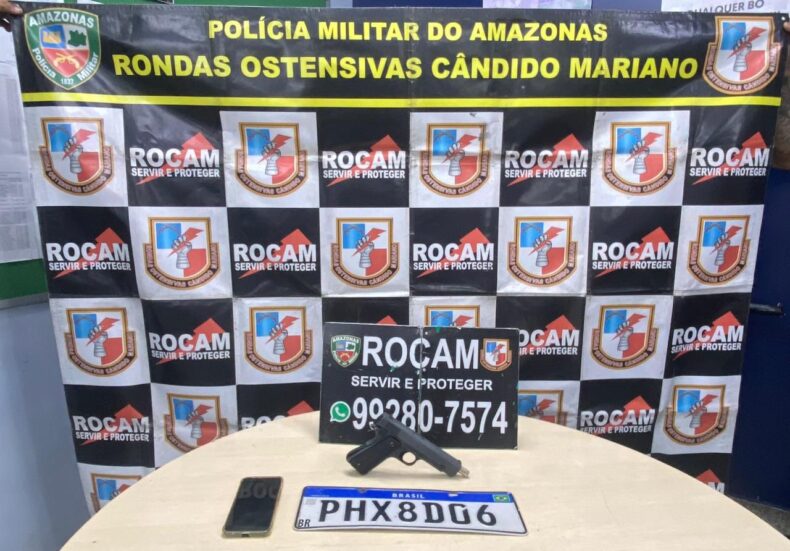 POLÍCIA Militar do Amazonas prende dupla por envolvimento em roubo de veículo