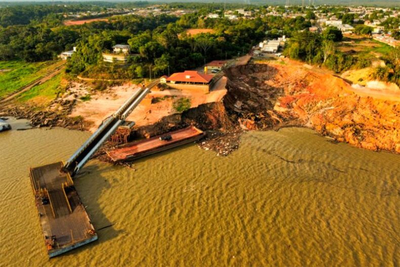 GERAL/MPAM instaura procedimento administrativo para apurar desabamento de terra em Manacapuru