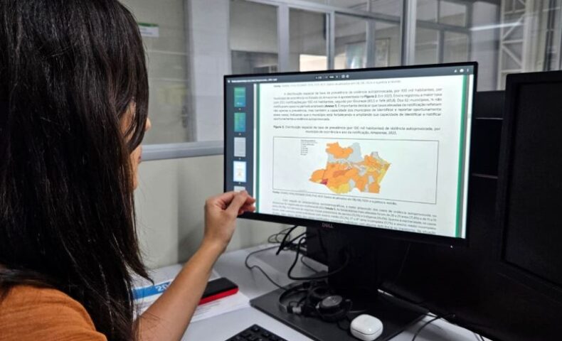 CIDADE/FVS-RCP divulga boletim sobre violência AUTOPROVOCADA no Amazonas