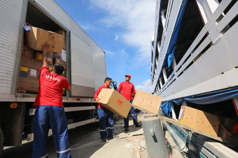 GERAL/Estiagem no AM: governo já distribuiu 2,1 mil toneladas de alimentos para regiões mais atingidas pela seca