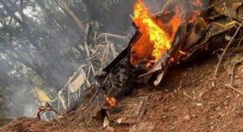 Geral/Seis pessoas morrem em acidente com helicóptero em Minas Gerais