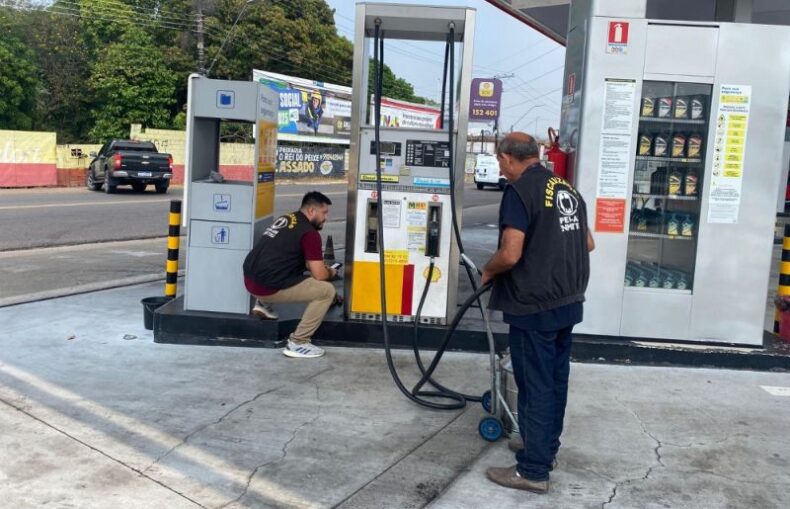 IPEM-AM interdita bicos de bomba de combustível em Manaus e Região Metropolitana