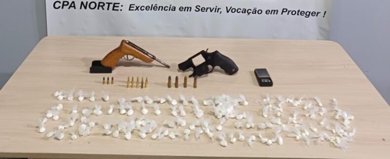 Polícia Militar do Amazonas prende jovem com 200 PORÇÕES de MACONHA no bairro Compensa
