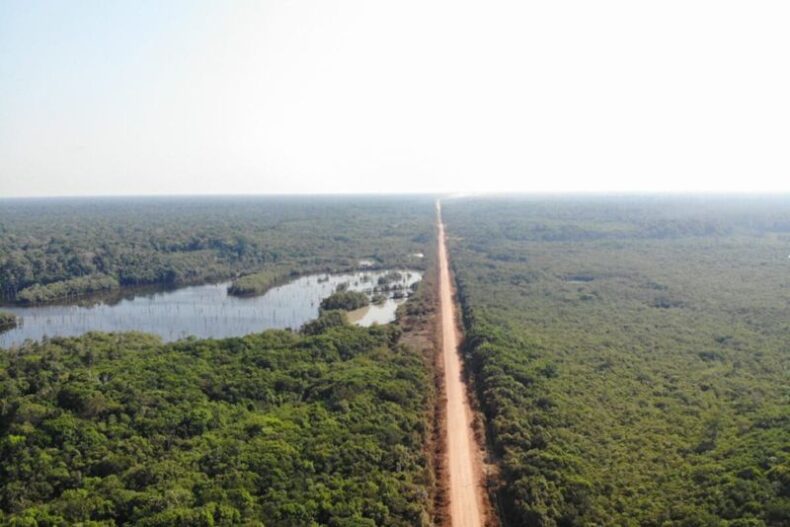 GERAL/DNIT declara situação de emergência em trechos da BR-319 devido à seca no Amazonas