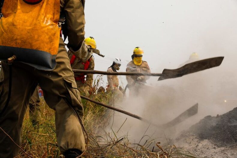 GERAL/Boletim ESTIAGEM: 19.889 focos de incêndio foram combatidos no interior do Amazonas