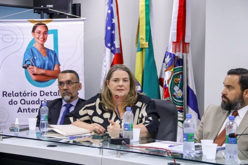 SAÚDE/SES-AM apresenta na Assembleia Legislativa, relatório dos investimentos, no período de janeiro a agosto/2024