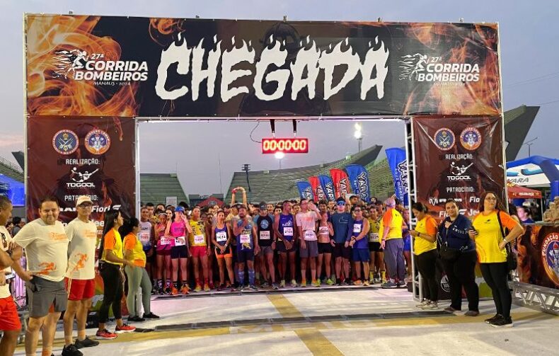 ESPORTE/Mais de 3 mil pessoas participam da 27ª edição da Corrida dos BOMBEIROS em Manaus