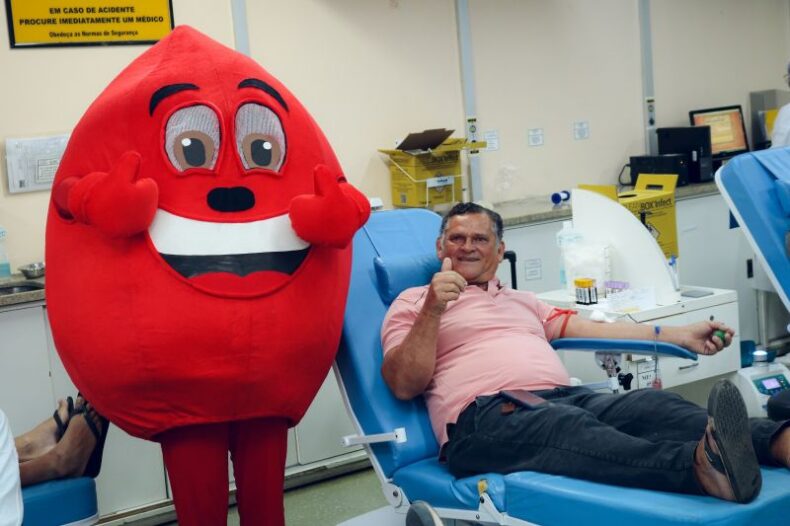 SAÚDE/HEMOAM celebra Dia Nacional do Doador de Sangue com programação especial para 200 voluntários