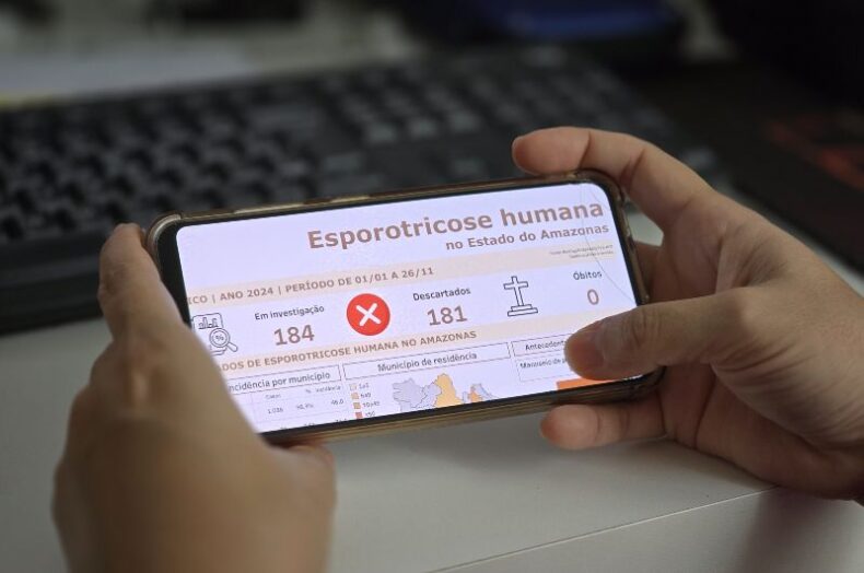 SAÚDE/AMAZONAS divulga informe epidemiológico de esporotricose