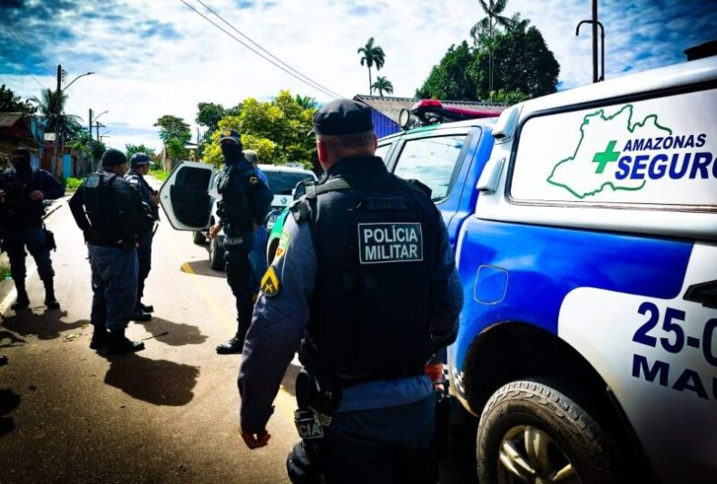 GERAL/Polícia Militar do Amazonas prende quarteto envolvido em roubo de veículo