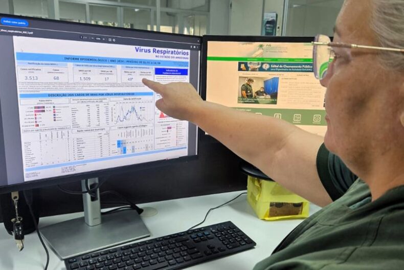 CIDADE/Amazonas registra 118 casos de SRAG nas últimas três semanas