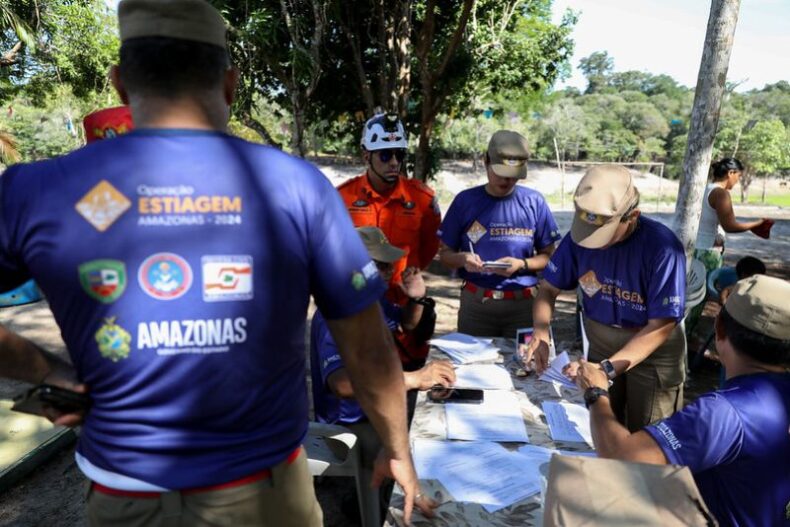 GERAL/Governo do Amazonas divulga boletim sobre a ESTIAGEM no estado, nesta quinta-feira(05)