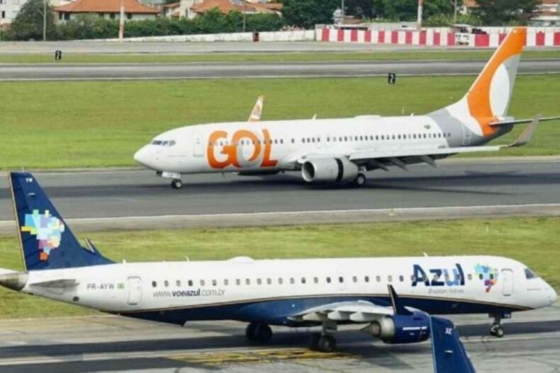 ECONOMIA/AZUL e GOL assinam acordo para avaliar fusão entre as aéreas