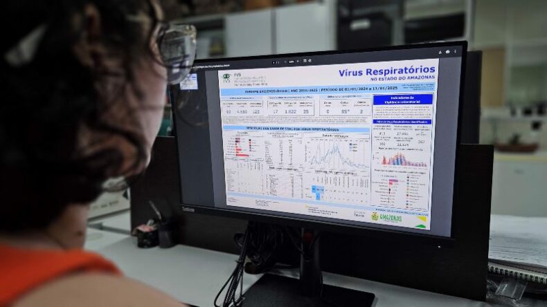 SAÚDE/FVS-RCP divulga informe epidemiológico de Vírus Respiratórios no Amazonas