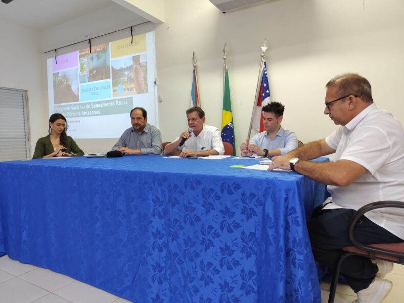 GERAL/Governo do AMAZONAS e BID avançam na implementação do projeto de saneamento rural em Presidente Figueiredo