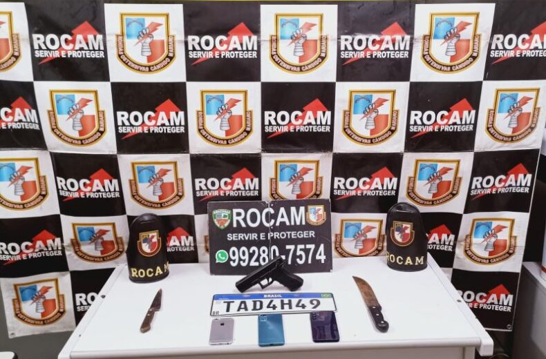 SEGURANÇA/POLÍCIA MILITAR(AM) resgata MOTORISTA de APLICATIVO e apreende adolescentes por sequestro na zona oeste