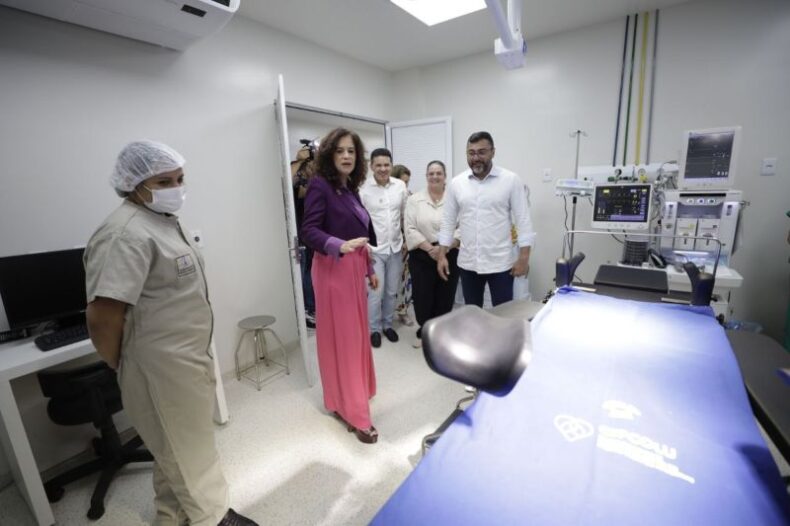 SAÚDE/No Amazonas, governador Wilson Lima entrega CEPCOLU, unidade pioneira na prevenção do Câncer de Colo Uterino