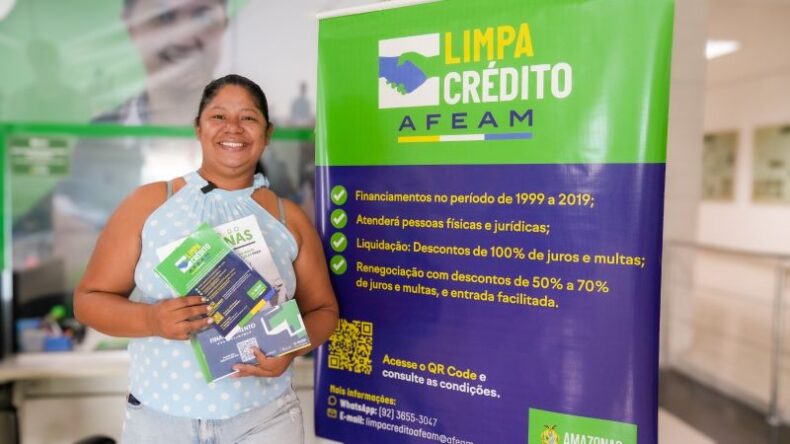 ECONOMIA/GOVERNADOR do AM destaca que programa LIMPA CRÉDITO vai renegociar dívidas de até R$ 500 mil com a AFEAM