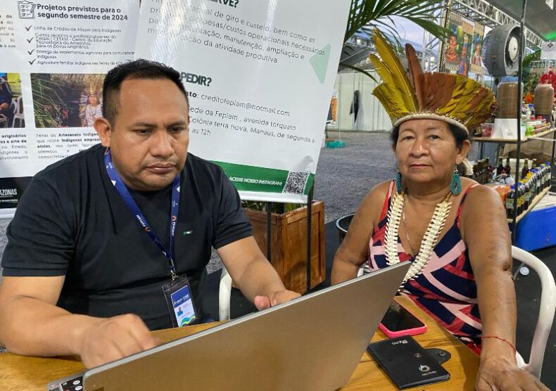 GERAL/No AMAZONAS governo estadual incentiva o empreendedorismo INDÍGENA com linhas de financiamento para novos negócios