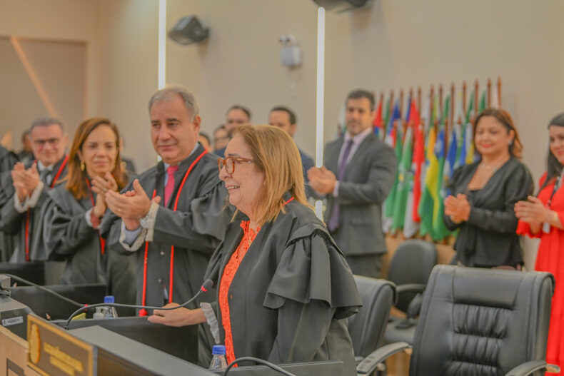 JUSTIÇA/Sessão do Tribunal Pleno marca despedida da desembargadora JOANA MEIRELLES, que se aposenta nesta semana