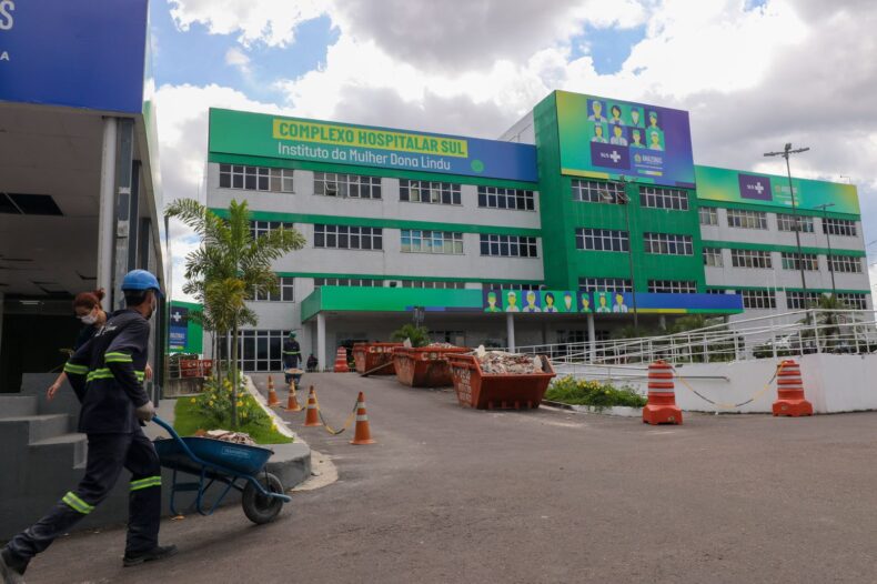 SAÚDE/Governo do Amazonas avança com obras de revitalização do COMPLEXO HOSPITALAR SUL