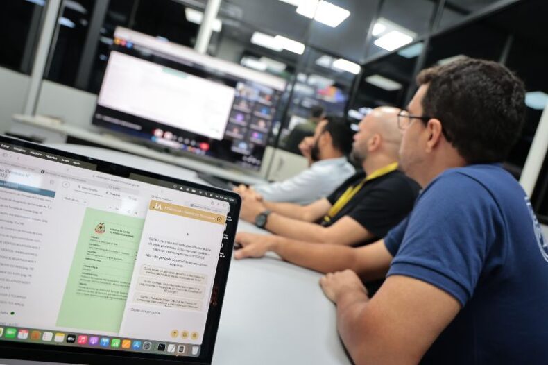 GERAL/TCE-AM discute INTELIGÊNCIA ARTIFICIAL com Tribunais de Contas de Pernambuco e Ceará