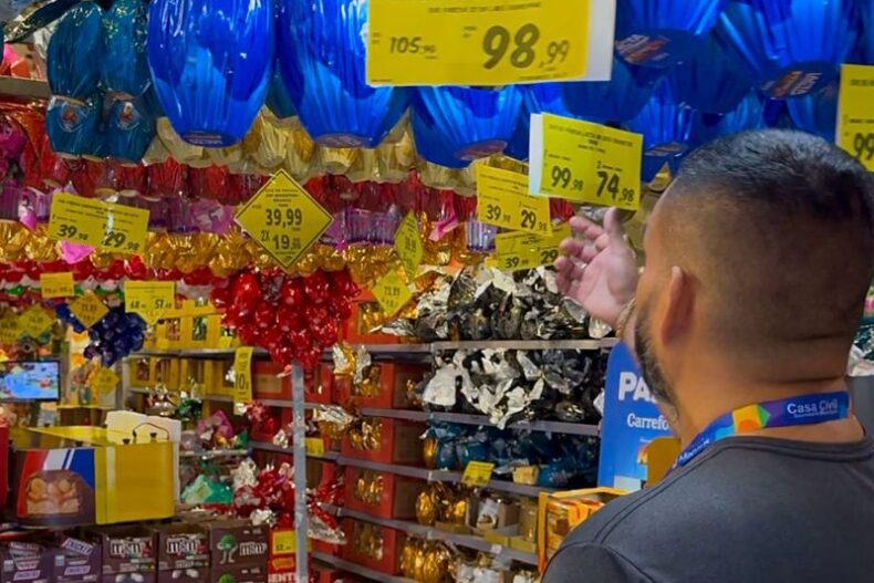 ECONOMIA/PESQUISA de preços dos ovos de PÁSCOA em Manaus