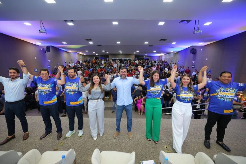 POLÍTICA/WILSON LIMA dá posse à diretoria do UNIÃO JOVEM do AMAZONAS, marcando um novo ciclo, com olhar no futuro