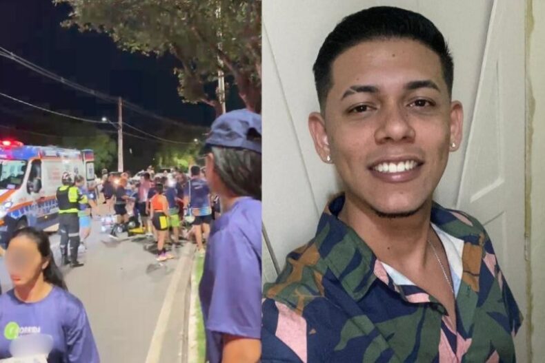 GERAL/JOVEM ATROPELADO durante corrida em Manaus tem MORTE CEREBRAL DECRETADA