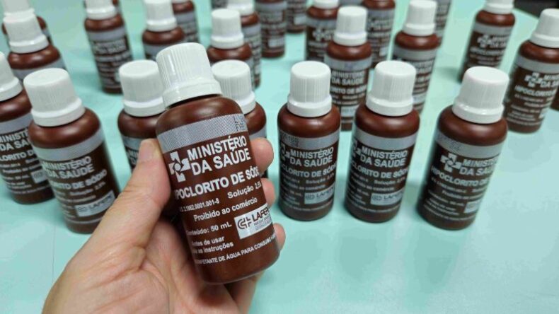 CIDADE/FVS-RCP distribui mais de 2 milhões de unidades de HIPOCLORITO no Amazonas