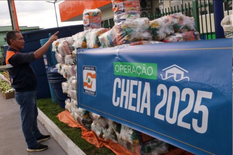 GERAL/OPERAÇÃO CHEIA 2025 entrega ajuda humanitária a famílias afetadas em Manicoré e Humaitá