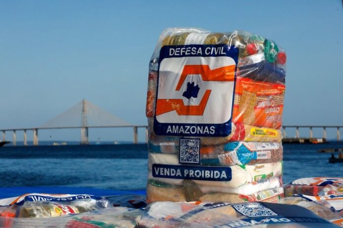 Quase 40 mil famílias foram afetadas pela cheia 2025 e nove calhas do rio seguem subindo no AM