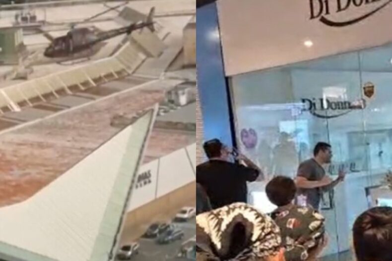 Assalto a joalheria no Amazonas Shopping voltou a assustar frequentadores, mas funcionando está normal