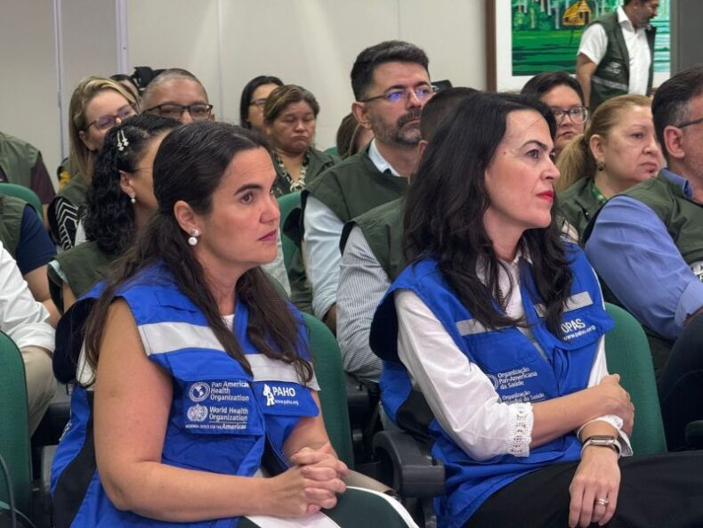 SAÚDE/FVS-RCP recebe comitiva dos ESTADOS UNIDOS para conhecer ações de vigilância em saúde no Amazonas