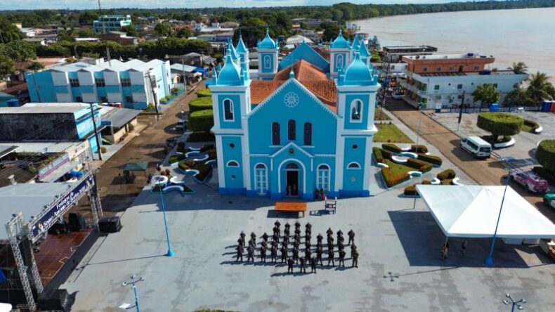 GERAL/Em BORBA, Polícia Militar do Amazonas atua com efetivo reforçado para segurança durante festejos