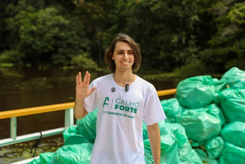 CIDADE/PROJETO GALHO FORTE transforma lixo dos igarapés de Manaus em materiais reciclados e peças 3D